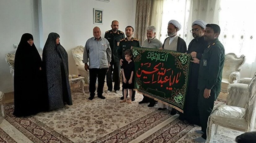 دیدار با خانواده شهید احمد زارعی بمناسبت فرارسیدن عملیات بیت المقدس