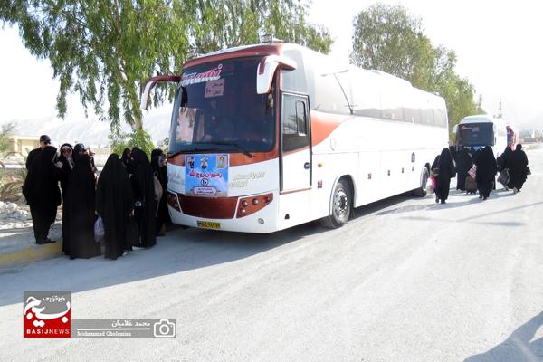 اعزام کاروان ۴۰۰ نفره کنگان به مراسم ارتحال امام خمینی (ره)