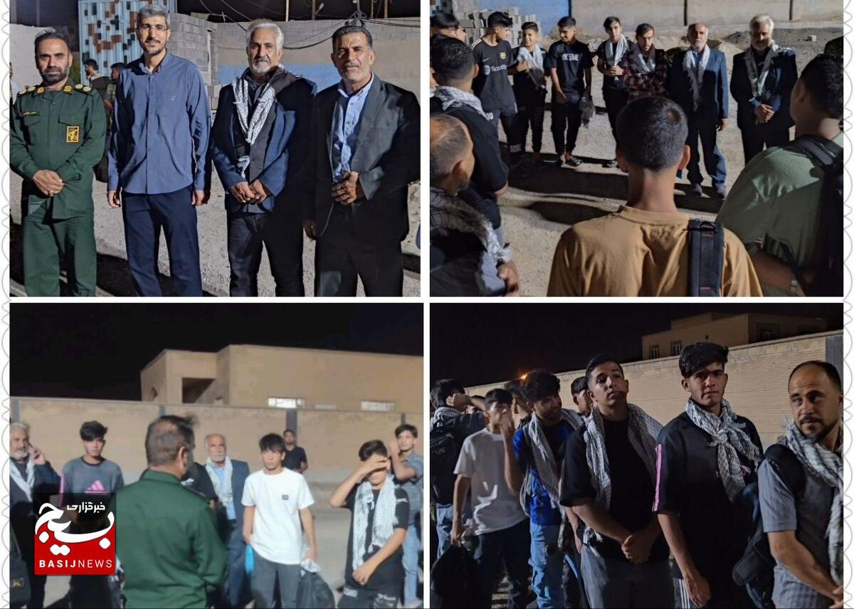 اعزام کاروان ارتحال امام راحل بخش چم خلف عیسی هندیجان