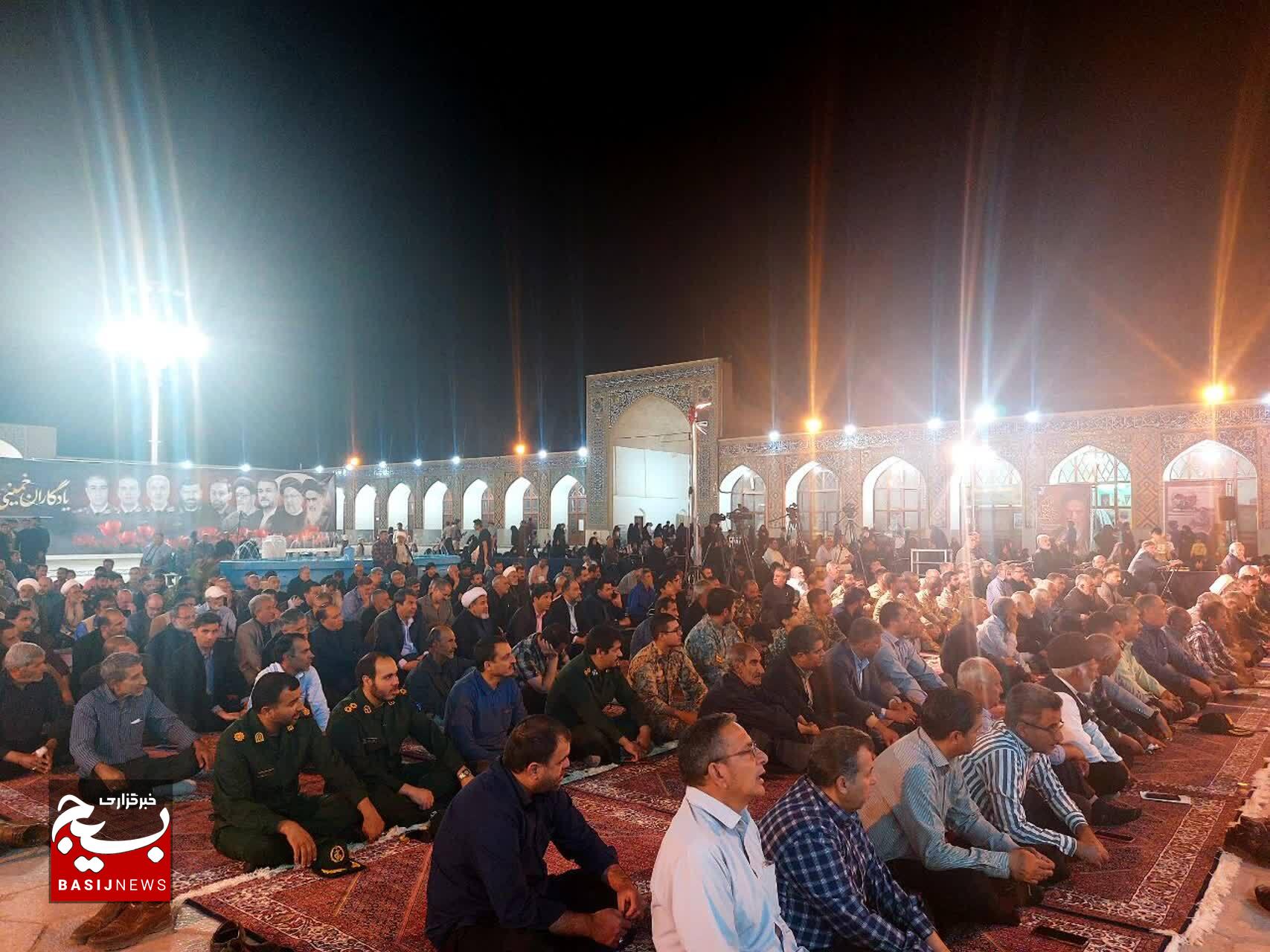مراسم گرامیداشت سالگرد ارتحال امام خمینی (ره) در کرمان برگزار شد