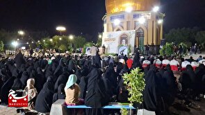تجلی وحدت مردم شیعه و سنی تربت‌جام در سوگ روح خدا از نگاه دوربین بسیج