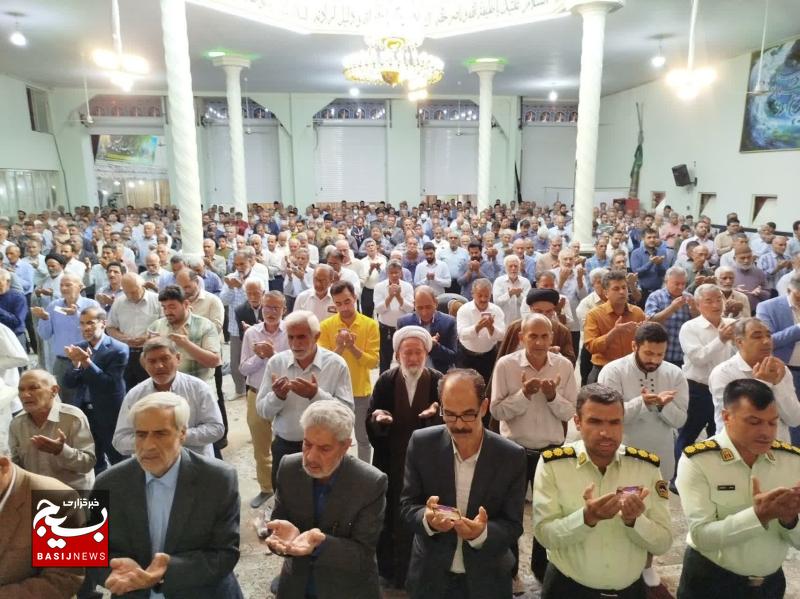 برگزاری باشکوه نماز عید سعید قربان کاشمر