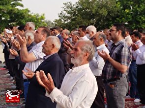نصرآباد در عید قربان غرق نور شد