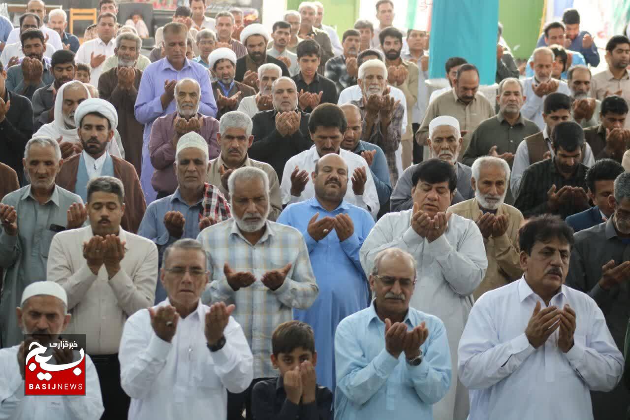 اقامه نماز عید قربان در ریگان