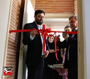 آیین آغاز به کار مرکز فرهنگی و هنری سیار روستایی تاکستان 
