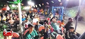 جشن بزرگ دهه ولایت در محله کرامت شهر شریف‌آباد برگزار شد