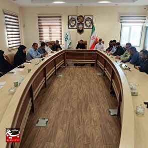 جلسه هماهنگی جشن بزرگ عید غدیر و موکب‌های خدمت در محمدیه 