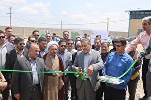افتتاح پروژه محیط‌زیستی در شهرستان درگزین