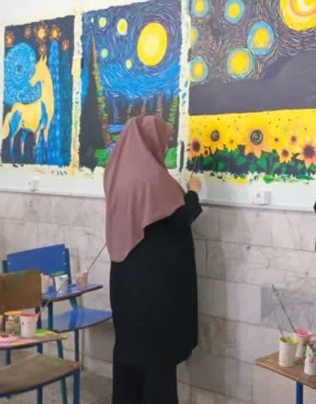 خلق آثار هنری با رنگ و بوی حمایت از مقاومت مردم مظلوم فلسطین / با هنر ، هویت و آگاهی انسان ها را میتوان بالا برد