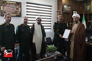 دیدار فرمانده سپاه حضرت جوادالائمه (ع) خراسان شمالی با رئیس شورای هماهنگی تبلیغات اسلامی استان