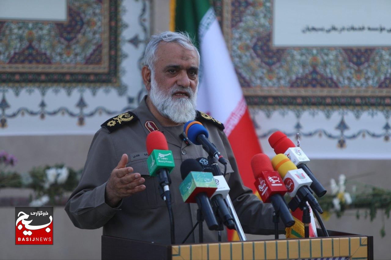 آئین کلنگ‌زنی مجتمع درمانگاهی شهید حاج قاسم سلیمانی وابسته به موسسه خدمات درمانی بسیجیان در منطقه ۲۲ تهران