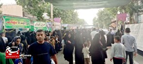 سلسله به رنگ ولایت در جشن خیابانی غدیر