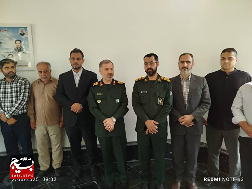 افتتاح طرح بهسازی مزار سردار شهید خیریان در نوشهر