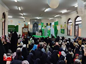 جشن باشکوه عید غدیر با حضور ۱۲۰۰ بانوی گرجی سفلی در مدرسه علمیه سیدالشهدا(ع) برگزار شد