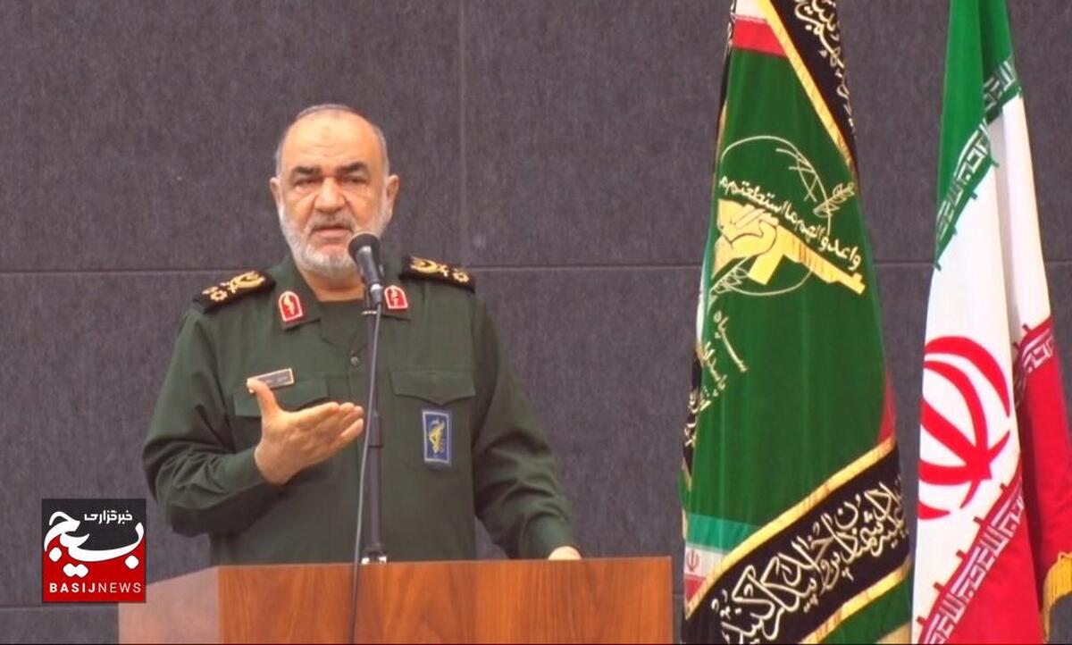 گزیده سخنان سپهبد شهید حسین سلامی در جمع رزمندگان قزوین