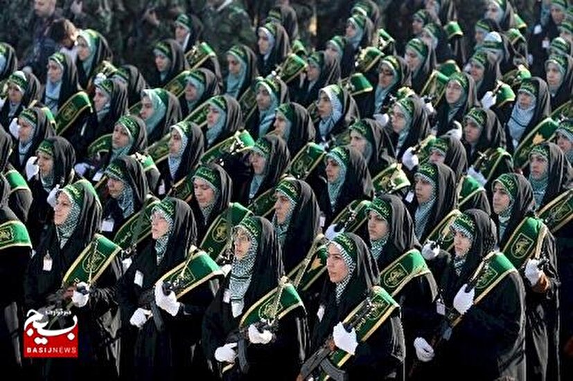 اعلام آمادگی بانوان بسیجی برای پشتیبانی از انتقام  سخت