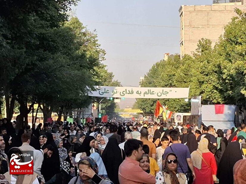 حماسه حضور بروجردی‌ها در روز عید غدیر