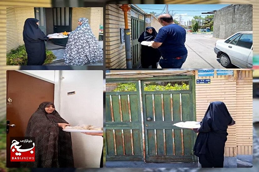 از برپایی ایستگاه صلواتی تا کمک های مومنانه در سرخه