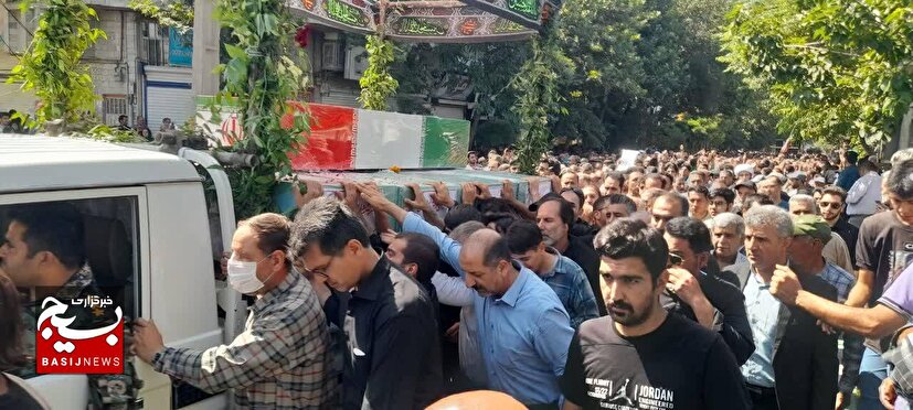 تشییع پیکرهای مطهر شهدای ولایت در شهرستان بروجرد