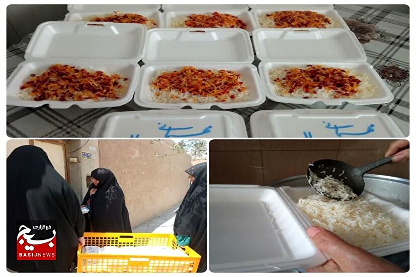 از توزیع اطعام تا تجلیل از پاکبان های محله در سرخه