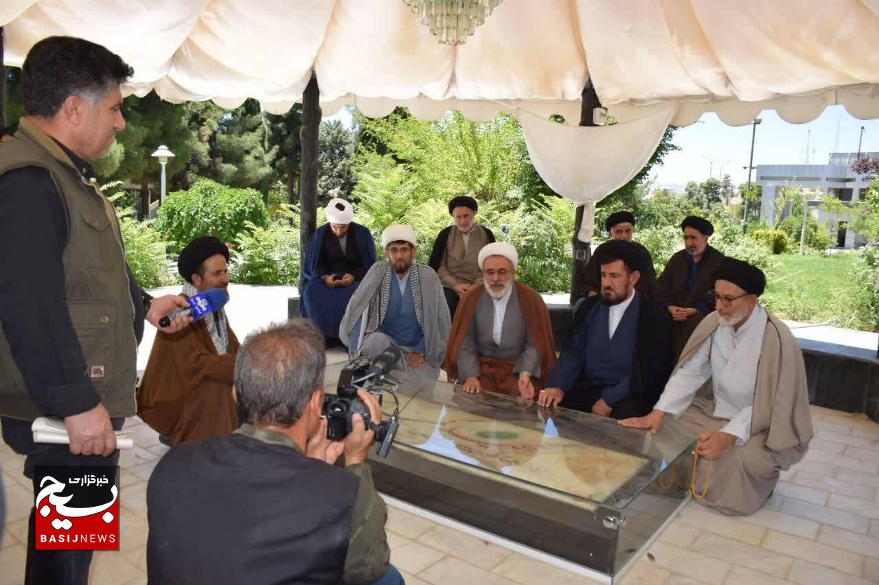 قدردانی جمعی از طلاب و روحانیون استان از رسانه ملی