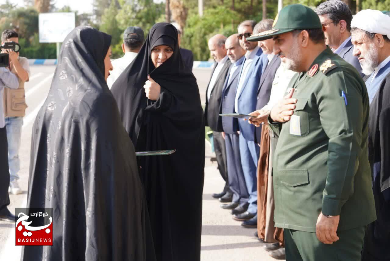 آیین صبحگاه مشترک نیرو‌های مسلح به مناسبت سوم خرداد در کرمان