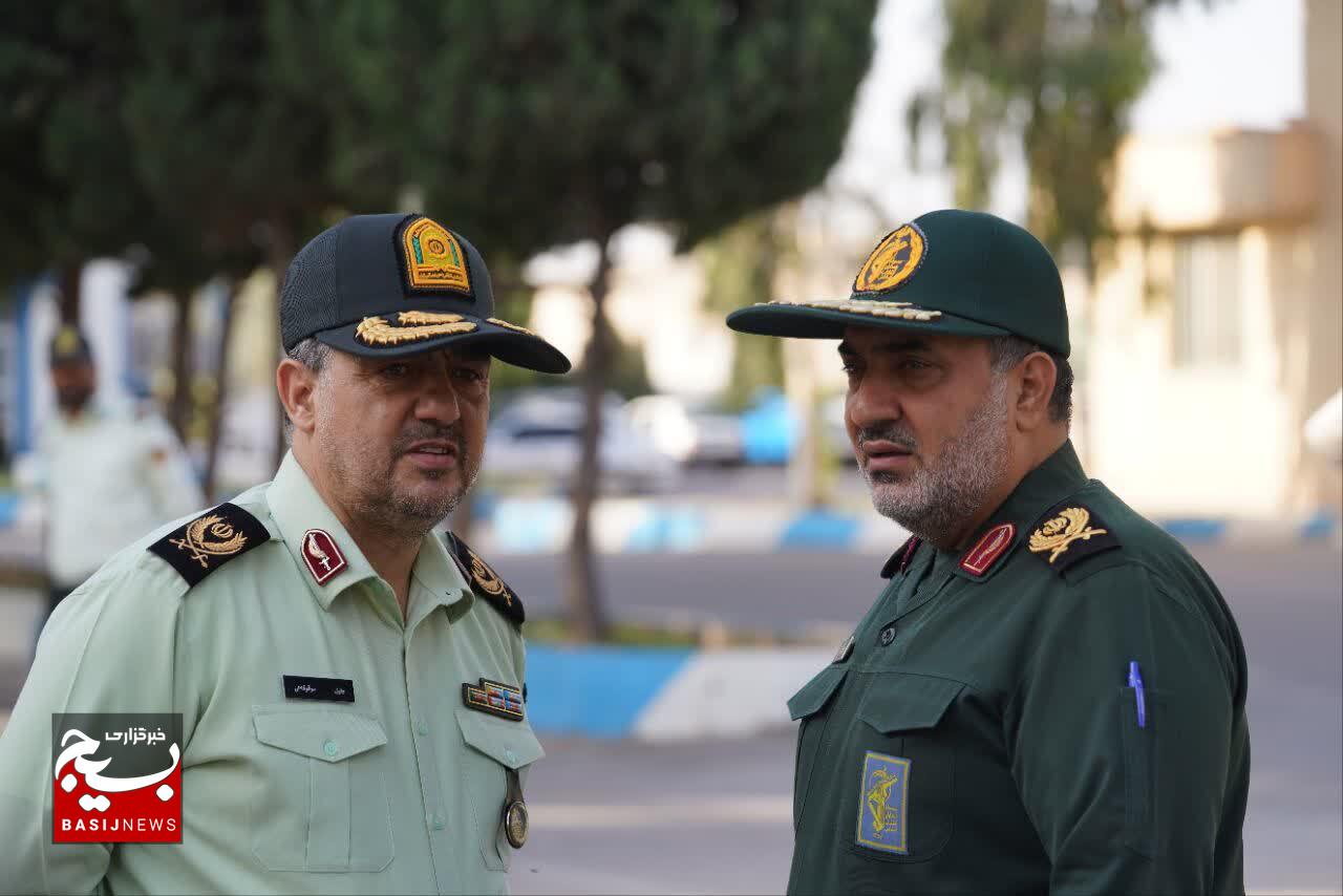 آیین صبحگاه مشترک نیرو‌های مسلح به مناسبت سوم خرداد در کرمان