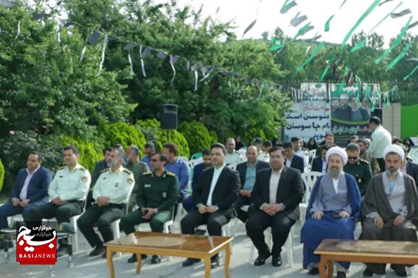 مراسم بزرگداشت سوم خرداد سالروز آزادسازی خرمشهر در روستای دارابکلا