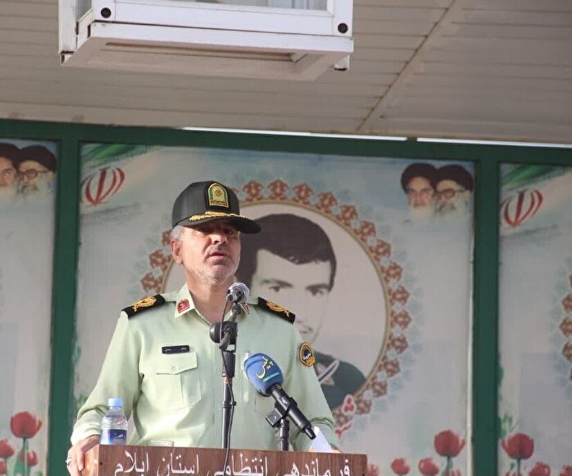 فرمانده انتظامی ایلام: همدلی نیروهای مسلح رمز اقتدار کشور است