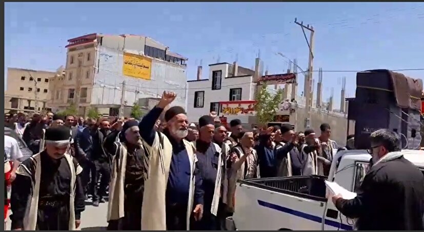 حضور گسترده مردم کوهرنگ در نماز جمعه اقتدار+فیلم