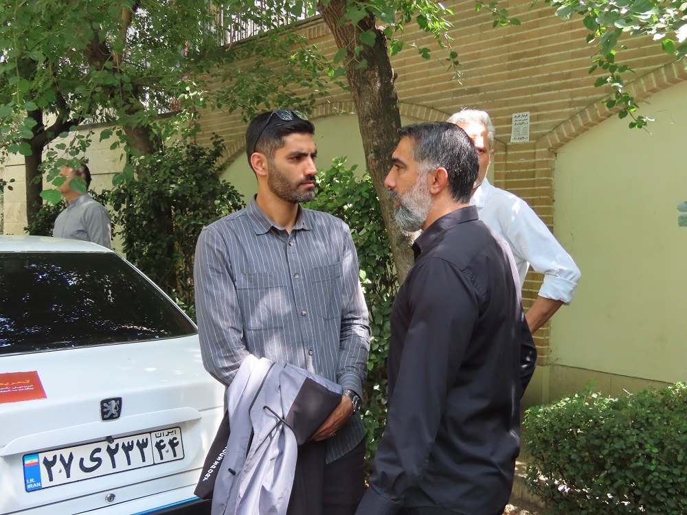 گزارش تصویری/ تجمع اعتراضی ورزشکاران ایرانی مقابل دفتر سازمان ملل در تهران