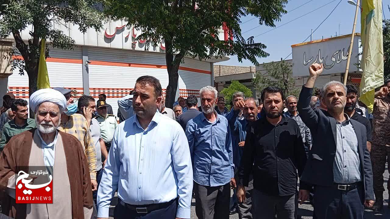 با متخاصم تا پای جان می‌جنگیم+عکس جمعه خشم و نصر