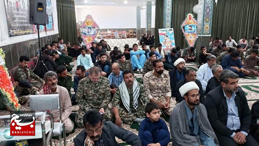 برگزاری مراسم سوم خرداد  و سالگرد شهادت شهید جمهور مسجد جامع شهر بنجار 
