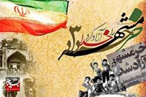 دیدار فرمانده سپاه امام رضا (ع) شهرستان دشتی با رزمندگان عملیات بیت المقدس