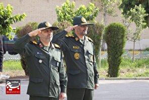 برگزاری رزمایش تجهیز رده‌های های بسیج سپاه استان البرز