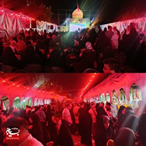 پایان باشکوه یادواره ملی شهدای مدافع حرم در مشهد با شبی لبریز از نور، اشک و افتخار