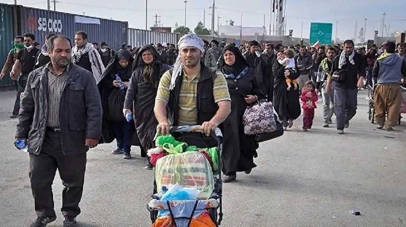 بیش از یک میلیون نفر از مرز مهران تردد کردند
