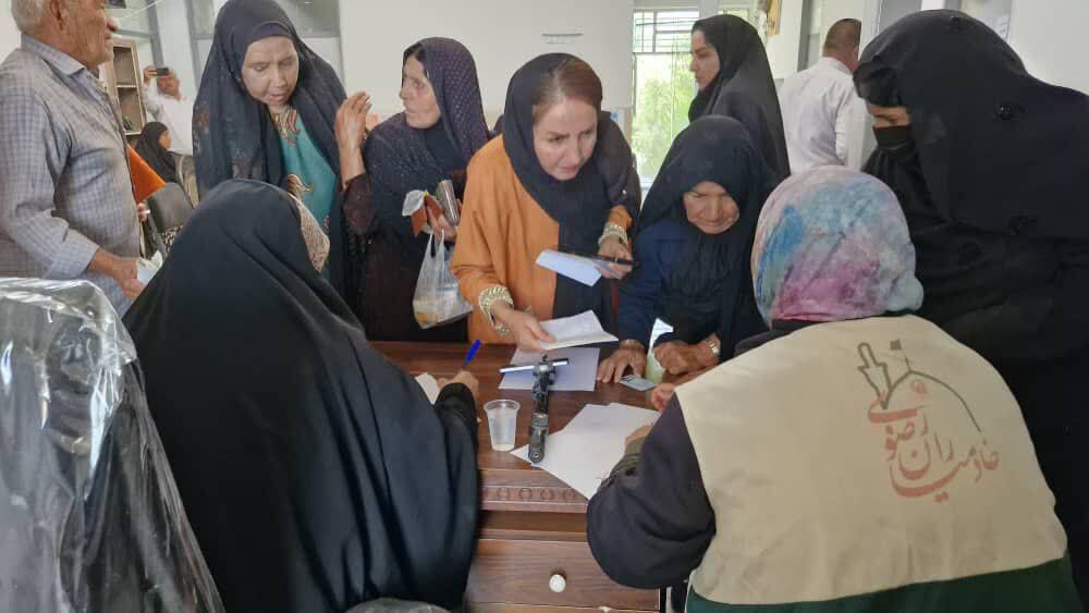 برپایی اردوی جهادی پزشکی  در روستای آبدهگاه شهرستان باشت
