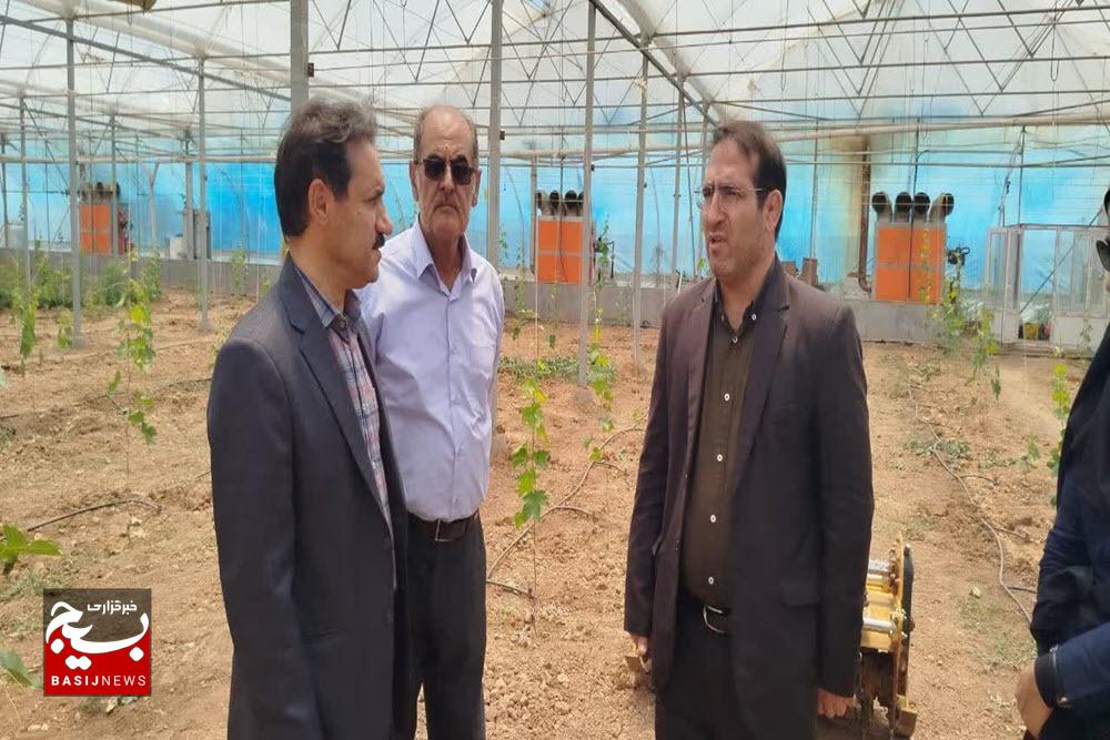 احداث گلخانه یک استراتژی برای مدیریت منابع آب است