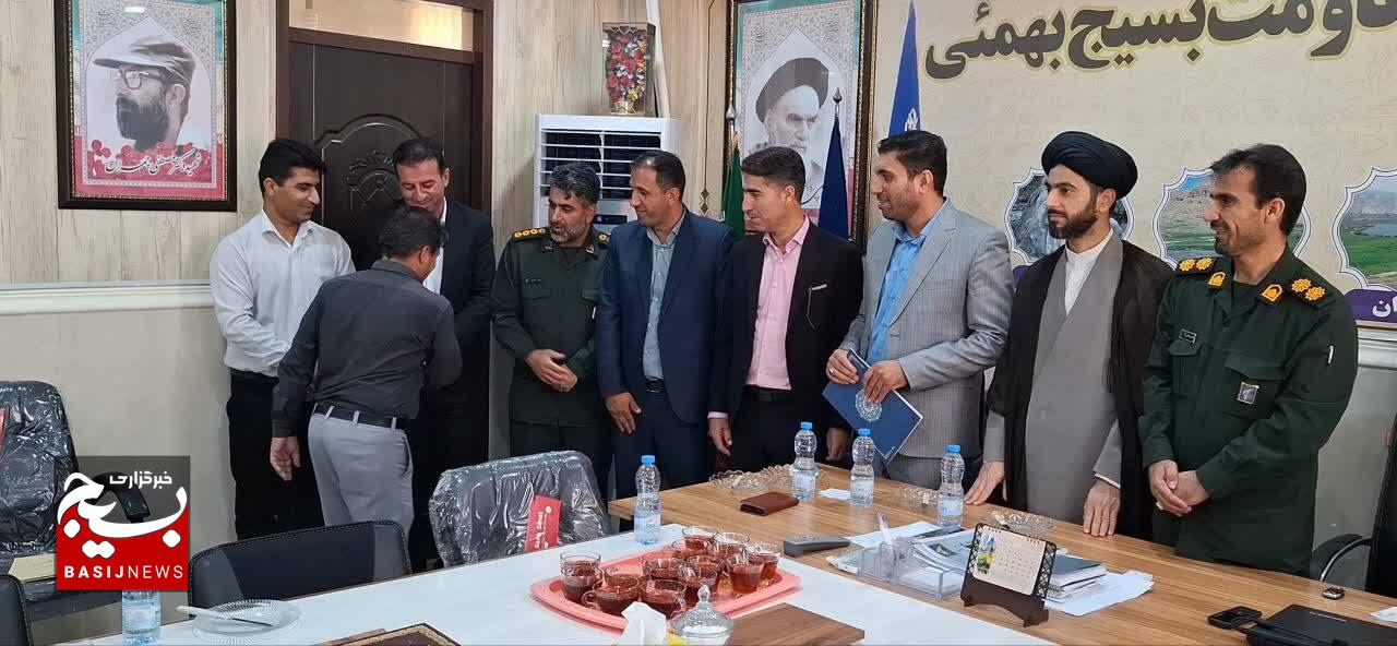 مسول جدید کانون بسیج ورزشکاران شهرستان بهمئی معرفی شد