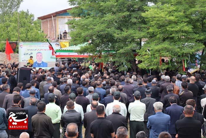 عکس| بدرقه شهید مدافع امنیت در اردبیل