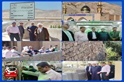 بازدید از بقعه های شهرستان سرخه انجام شد