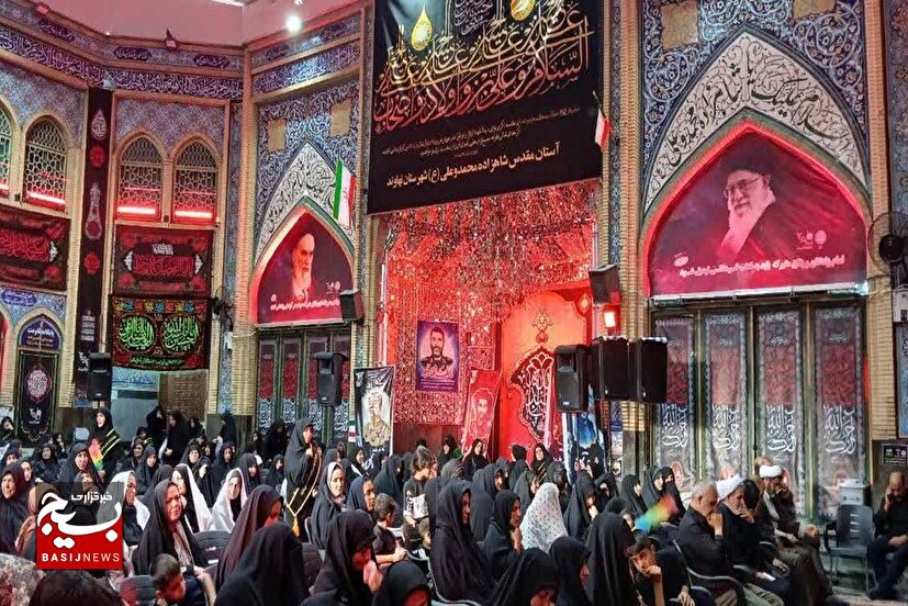 مراسم بزرگداشت شهدای اقتدار در شهرستان نهاوند