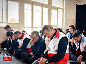 تبلور ارادت و عشق حسینی امدادگران بروجردی در عزاداری ماه محرم