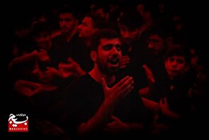 مراسم عزاداری شب هشتم محرم در گتوند، گزارش تصویری