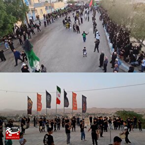 برگزاری مراسم تاسوعای حسینی در هفتکل