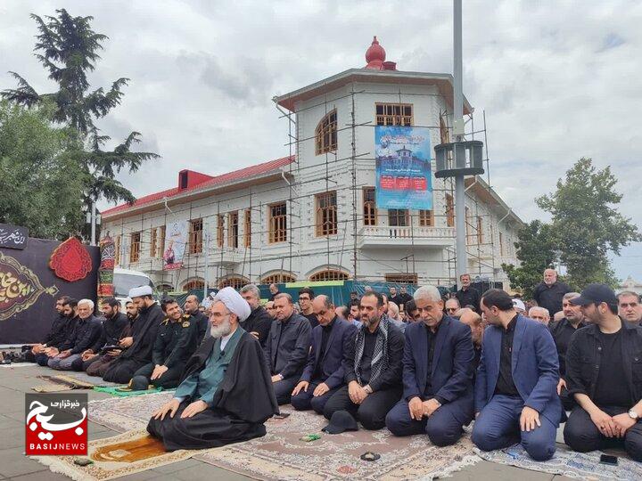 سوگواری مردم گیلان در عزای سیدالشهدا و یاران باوفایش  روز عاشورا