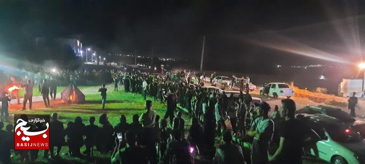 آیین تعزیه خوانی در روستای دوله سیب
