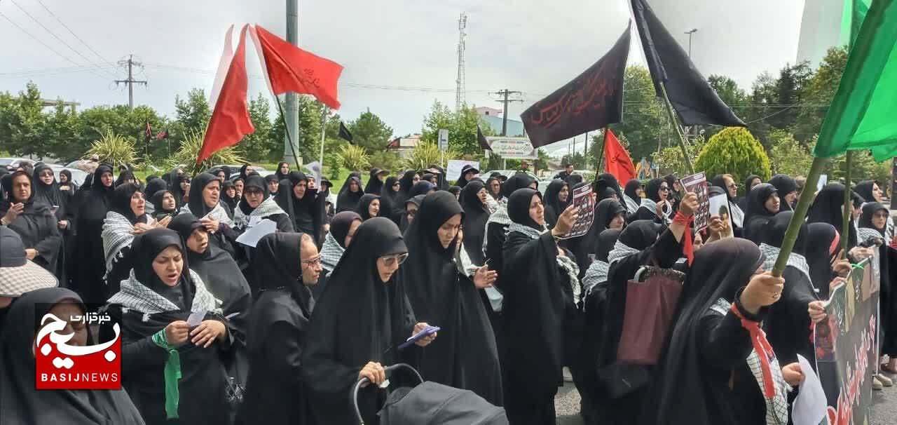 اجتماع عظیم زینبیون در شهرهای استان گیلان برگزار شد