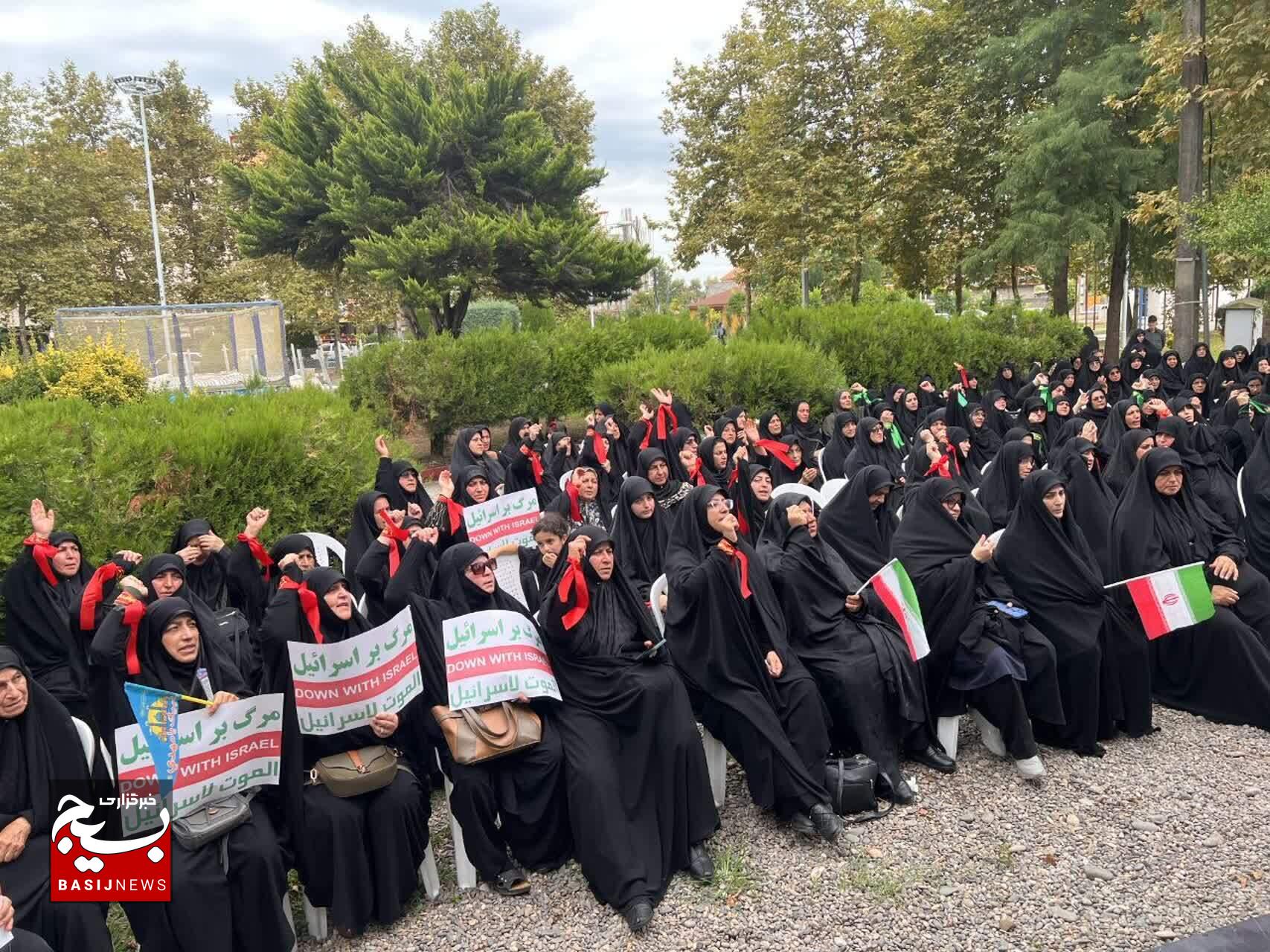 اجتماع عظیم زینبیون در رشت برگزار شد